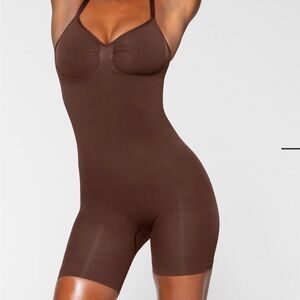 Seamless Brown Bodysuit